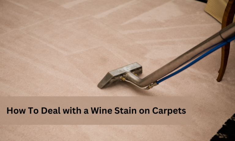 How To Deal with a Wine Stain on Carpets